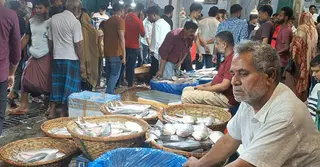 ঐতিহ্য হারিয়েছে চাঁদপুরের বড় স্টেশন ইলিশের বাজার